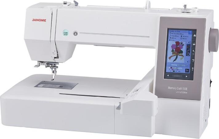 Actual product image Janome MC 550e