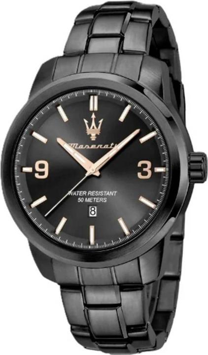 Produktbild Maserati Quarz Armbanduhr R8853121010 Grau Gehäusematerial=Edelstahl Material ( (Analoguhr, 44 mm)