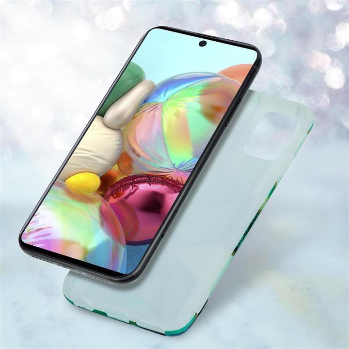 Actual product image Cadorabo IMD TPU Colorful Marble Cover (Samsung Galaxy A71 5G)