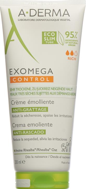 Produktbild A-Derma EXOMEGA CONTROL Creme (neu) Creme (200 ml, Tagescreme)
