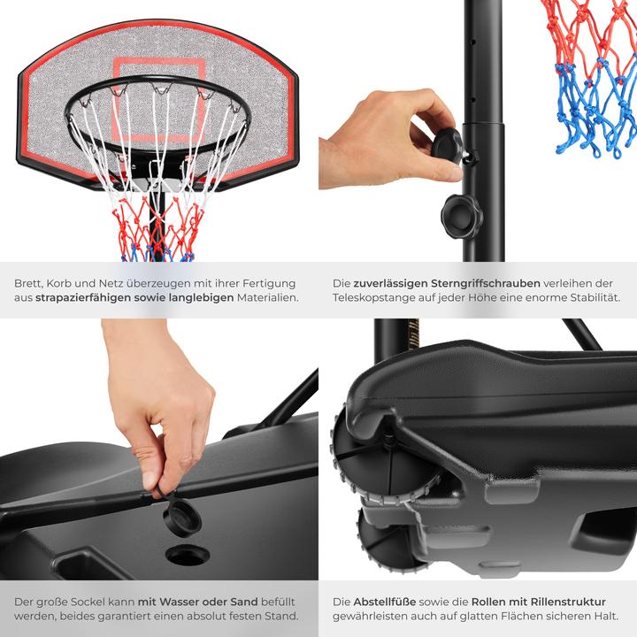 Image du produit tectake Basketball Hoop Harlem