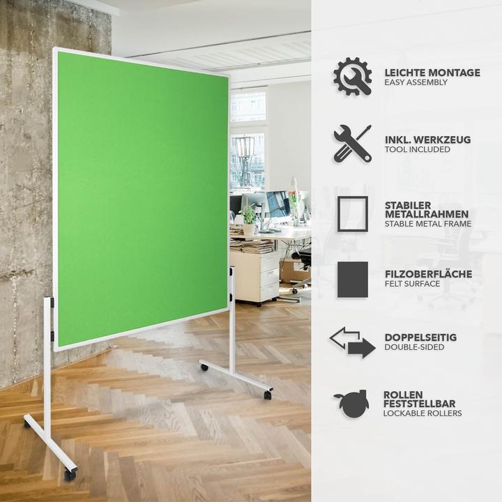 Immagine prodotto Office Marshal Filz-Moderationstafeln (120 x 150 cm)