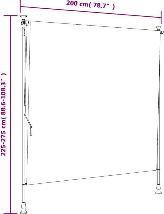 Produktbild VidaXL Katalin (200 x 270 cm)