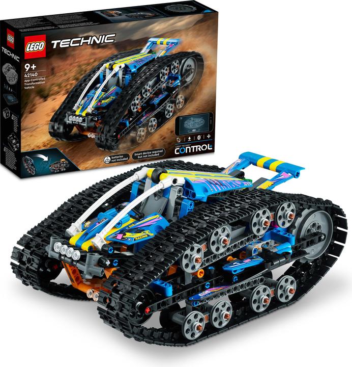 Produktbild LEGO App-gesteuertes Transformationsfahrzeug (42140, LEGO Technic)