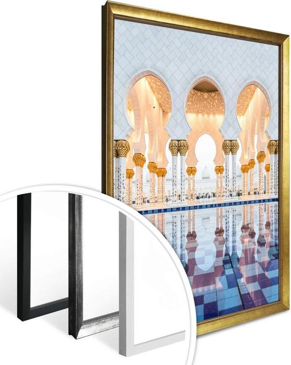 Image du produit Trenddeko Mosquée Sheikh Zayed à Abu Dhabi (60 x 80 cm)