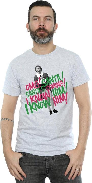 Image du produit Elf - T-shirt SANTA'S COMING - Homme (S)