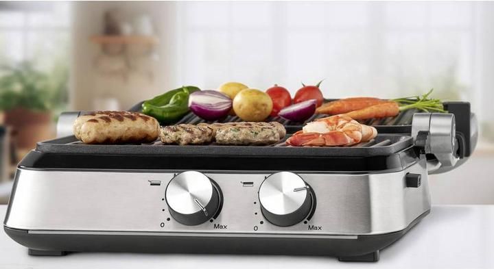 Produktbild Trisa Prime Panini Elektro Kontaktgrill Edelstahl