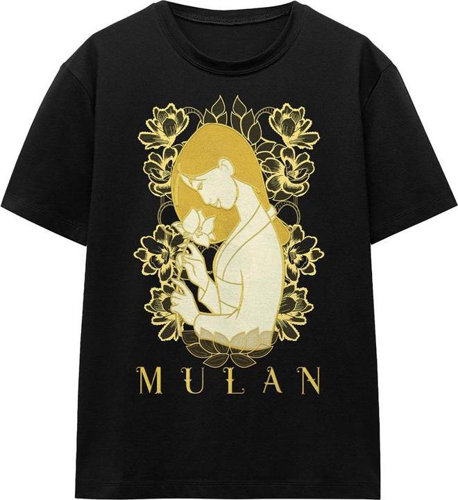 Actual product image Mulan Unisex Adult Golden Garden T-Shirt (XL)