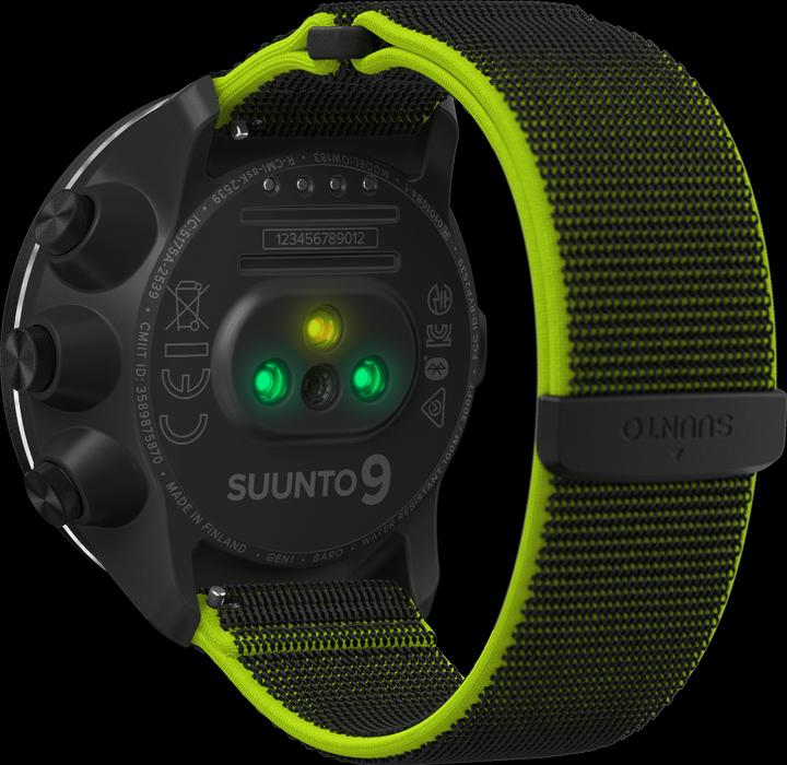 Actual product image Suunto 9 Baro Lime (50 mm)