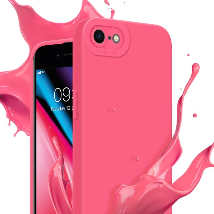 Actual product image Cadorabo Case for Apple iPhone 7 / 7S / 8 / SE 2020 in TPU Fluid LM162 Style (Apple iPhone 7, Apple iPhone SE (2nd Gen))