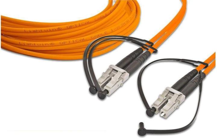 Actual product image Lightwin LWL Duplex Patch Cable (CAT6, 20 m)