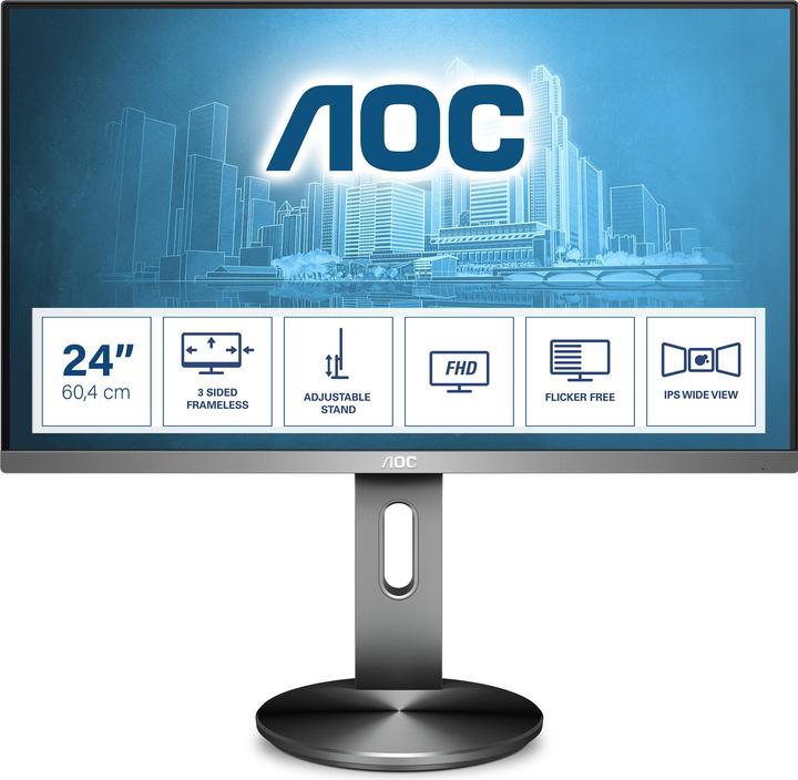 Actual product image AOC I2490pxqu/Bt (1920 x 1080 pixels, 24")