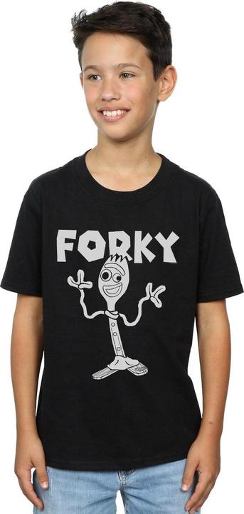Actual product image Disney Boys Toy Story 4 Forky T-Shirt (152, 158)