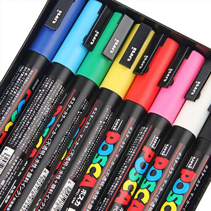 Actual product image Posca Marker PC-5M round tip (Gold, 2.50 mm, 1 x)
