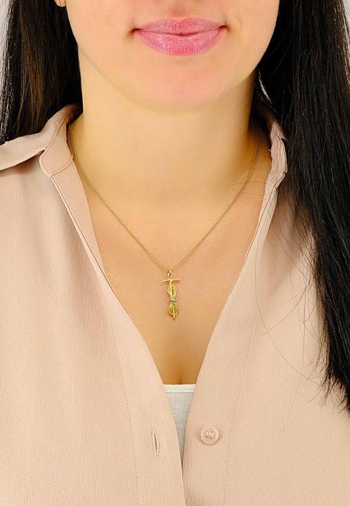 Immagine prodotto Muau Corda e piccozza (750, Oro bianco, Oro giallo 18 carati)