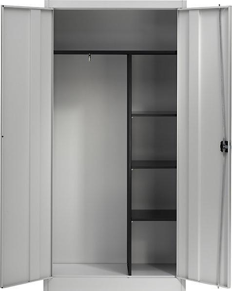 Produktbild Mauser Stahlschrank mit Flügeltüren (95 x 42 x 195 cm)
