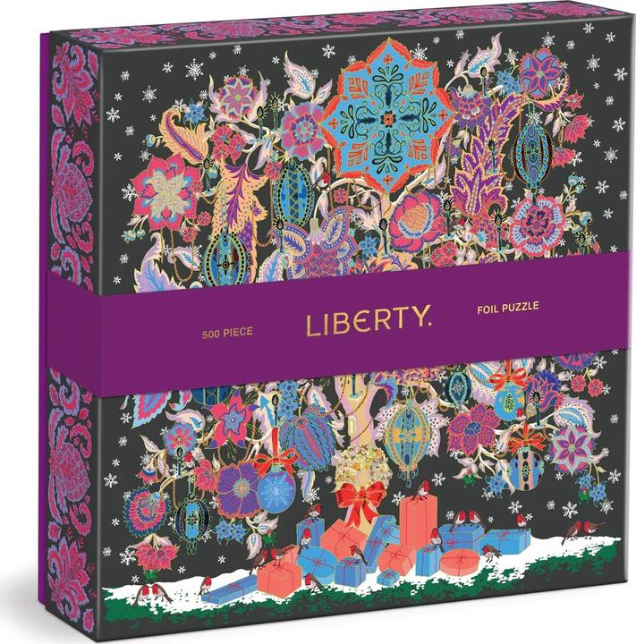 Image du produit Abrams & Chronicle Liberty Christmas Arbre de vie 500 Piece Foil Puzzle (500 pièces)