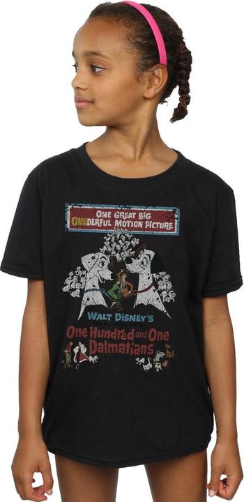 Produktbild Disney 101 Dalmatians Retro Poster TShirt Mädchen (140, 146)