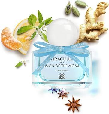 Produktbild MIRACULUM Eau de Parfum ILLUSION OF THE MOMENT Duft für selbstbewusste Frauen mit starker floraler Note (Eau de Parfum)