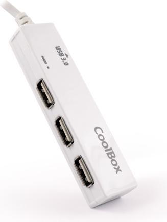 Actual product image CoolBox COO-H413 (USB-C, 4 Ports)