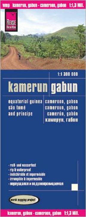Immagine prodotto Mappa Camerun, Gabon (1:1.300.000) 1300000