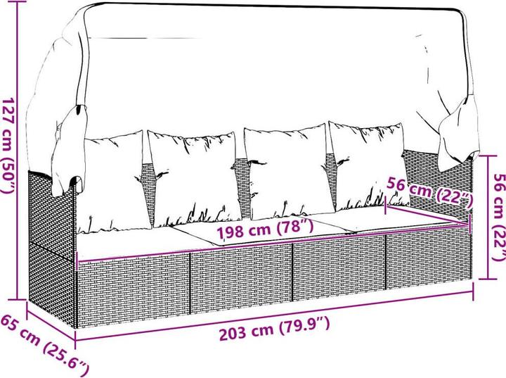 Actual product image VidaXL Alike (58 cm)