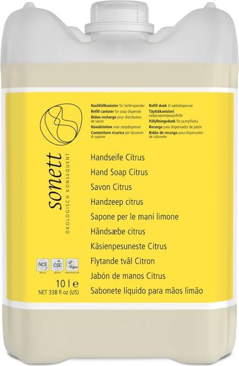 Image du produit Sonett savon mains citrus bidon (Savon liquide, 10000 ml)