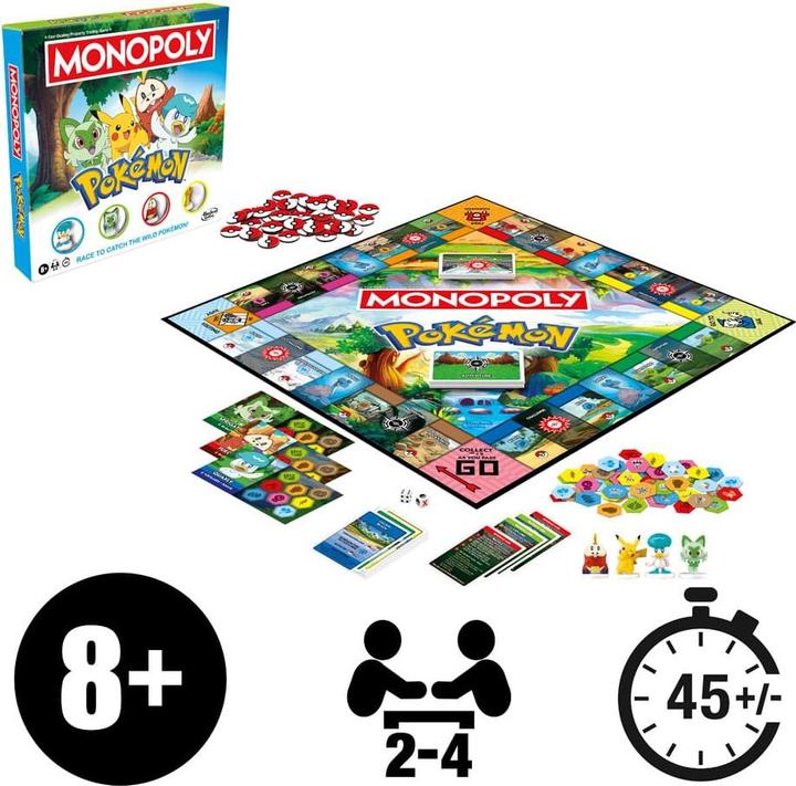 Produktbild Hasbro Pokémon Brettspiel Monopoly *Englische Version* (Englisch)