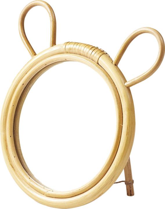Vertbaudet Miroir de table pour enfants OURS, rotin
