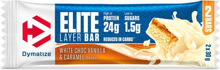 Actual product image Dymatize Elite Layer (White chocolate, Vanilla, Caramel, 18 pcs., 1080 g)