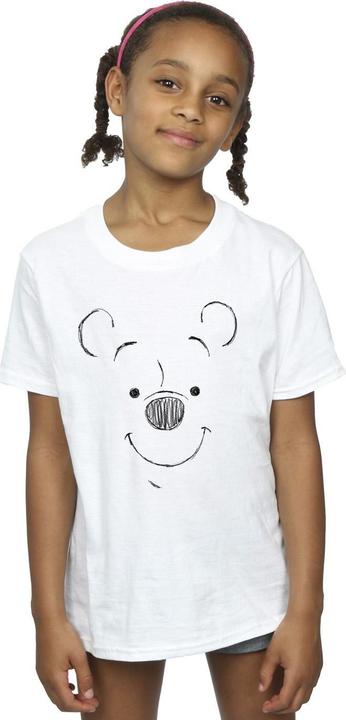 Immagine prodotto Disney Winnie The Pooh Winnie The Pooh Face Maglietta Ragazze (140, 146)