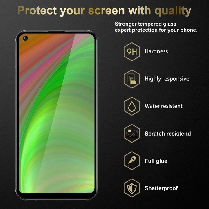 Produktbild Cadorabo Vollbild Displayschutzglas (1 Stück, Oppo AX7 Pro)