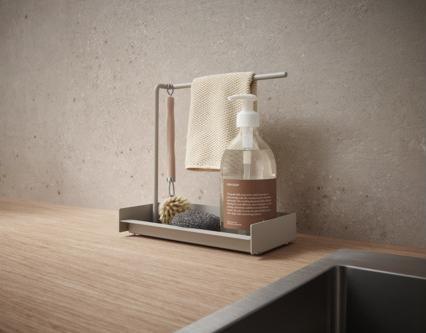 Actual product image Peka Metall Piuro Sink grau