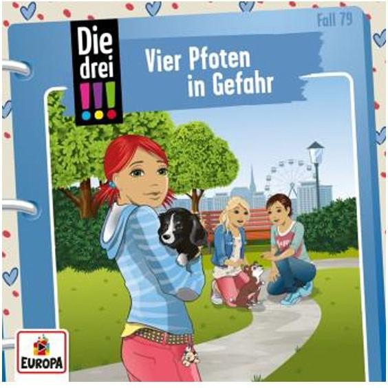 Produktbild Die drei DREI AUSRUFEZEICHEN 79 - Vier Pfoten in Gefahr (Mira Sol, Deutsch)