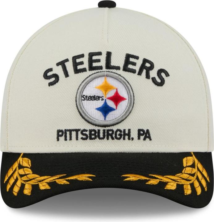 Actual product image New Era 9Forty M-Crown Cap 2025 Draft Pittsburgh Steelers