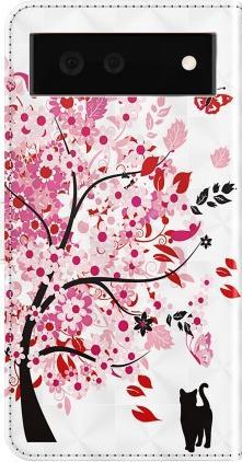 Image du produit Cover-Discount Google Pixel 6 - Étui effet scintillant arbre rose (Google Pixel 6)