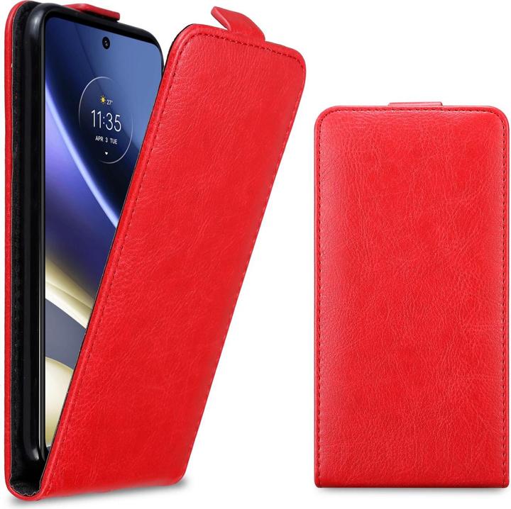 Actual product image Cadorabo Flip like Invis cover (Motorola Moto G51 5G)