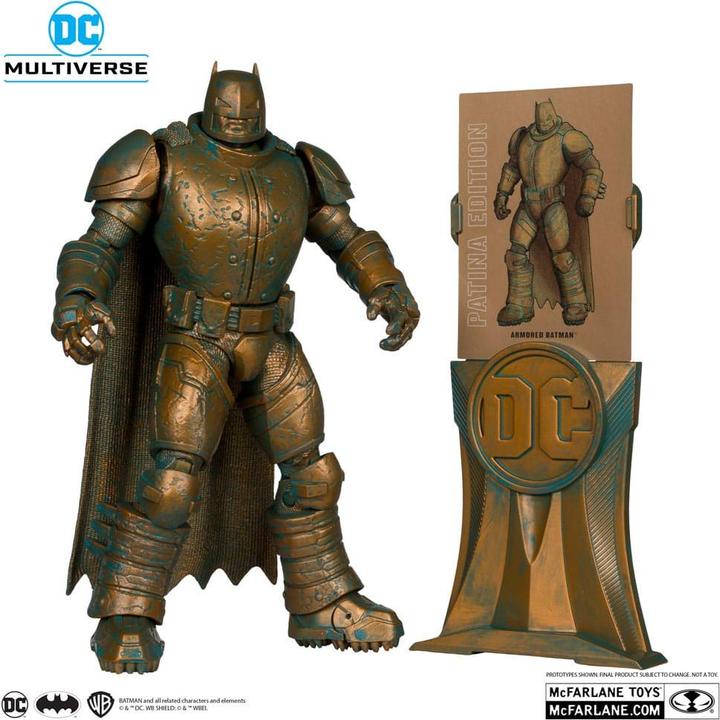 Immagine prodotto McFarlane DC Multiverse Action Figure Armored Batman (Batman: The Dark Knight Returns) Patina Edition (Gold La