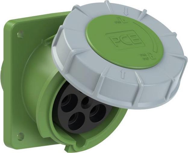 Immagine prodotto PCE 435-2 Scatola di giunzione angolare 63A 5p 2h IP66/67 Power Twist (flangia 100x112 - interasse fori