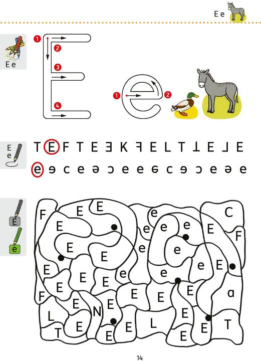Image du produit Mein Übungsheft Lesen 1. Klasse: Vom Buchstaben zum Wort (Allemand, Agnes Spiecker, 2024)
