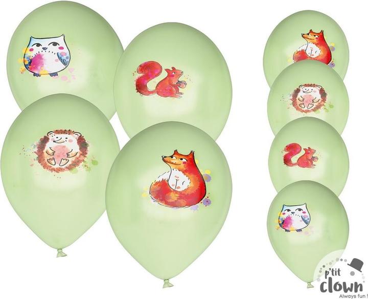 Image du produit P'tit Clown Ballons de baudruche Animaux Get Wild