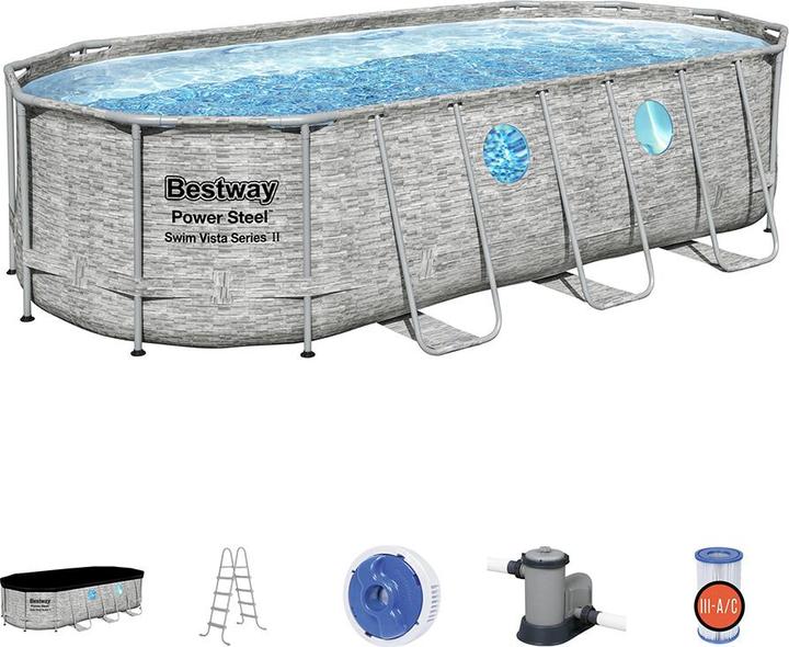 Image du produit Bestway Power Steel Swim Vista Series II (549 x 274 x 122 cm)