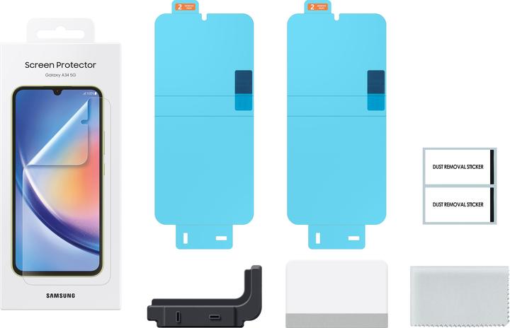 Image du produit Samsung Protecteur d'écran (2 pièce(s), Samsung Galaxy A34 5G)
