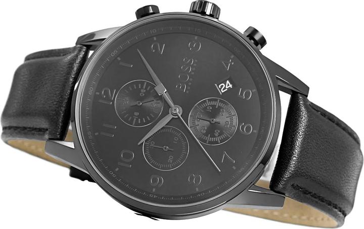 Actual product image Hugo Boss Navigator (Chronograph, Analogue wristwatch, 44 mm)