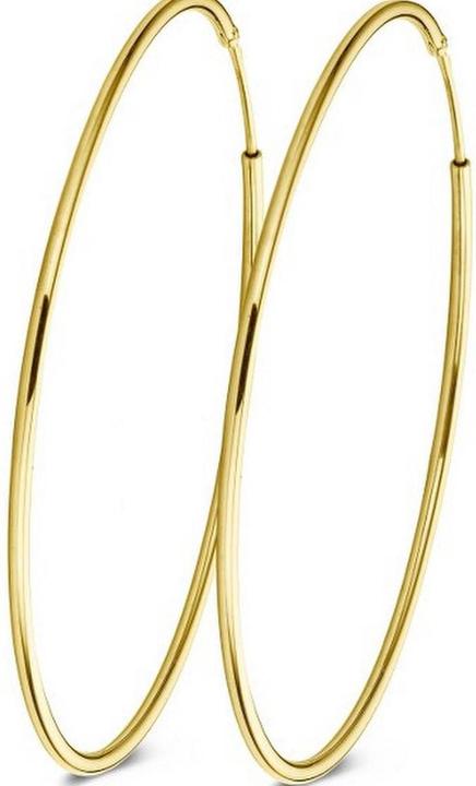 Image du produit Casa -Schmuck Oorringen DMC XXL Gold vergoldete Ohrringe - 70 mm (Argent 925)