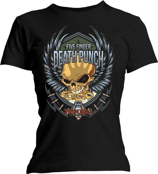 Produktbild Five Finger Death Punch Trouble TShirt (XL)