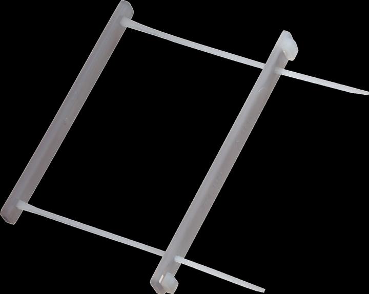 Actual product image Leitz Archive filing clip, colorless, two-part plastic, filling height: 60 mm, with cover rail