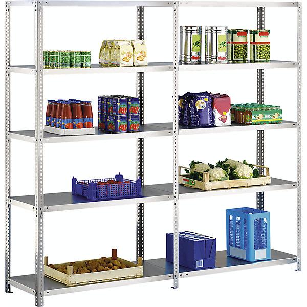 Actual product image kaiserkraft Stainless steel shelf