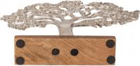 Image du produit Ootb arbre de vie argenté (30 x 33 cm)