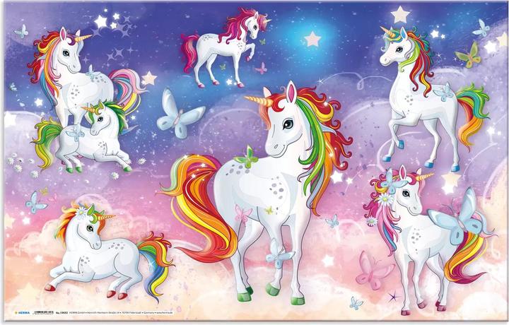 Actual product image Herma Desk Pad Unicorn 55x35 3 pieces (550 x 350 mm)